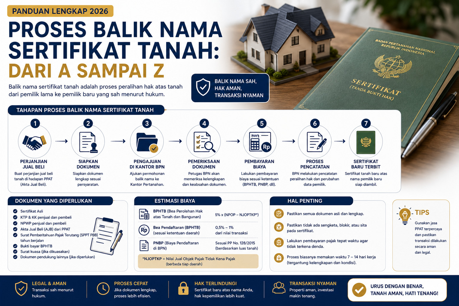 Proses Balik Nama Sertifikat Tanah: Dari A sampai Z